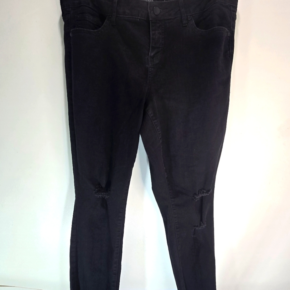Torrid Womens Plus Size Perfect Skinny Vintage Stretch Mid-Rise Jeans size 18B